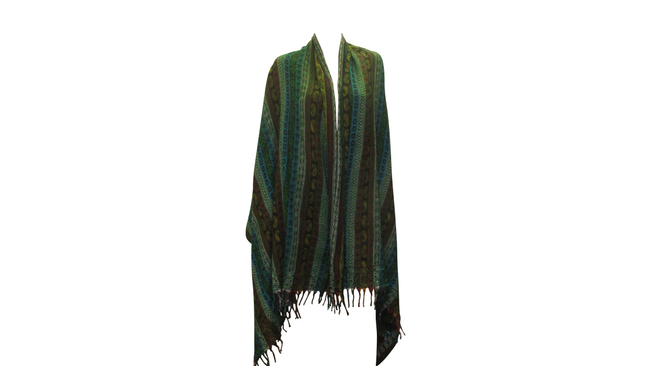 Women's Ladies Oversized Blanket Cardigan Shawl Reversible Freesize p3