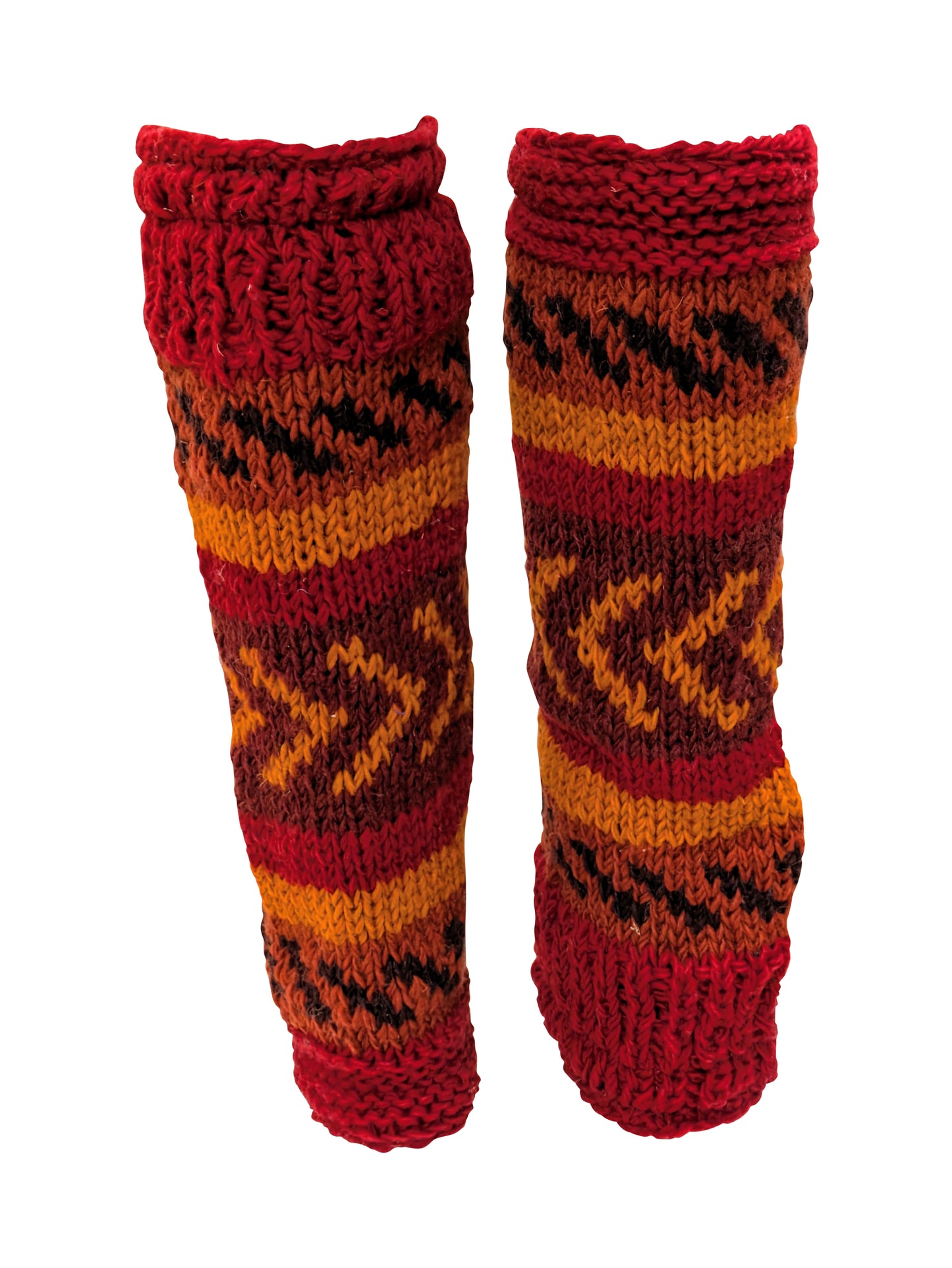 Ladies Womens Winter 100% Wool Leg Warmers Hand Knit Fleece Lined With Side Zips P2