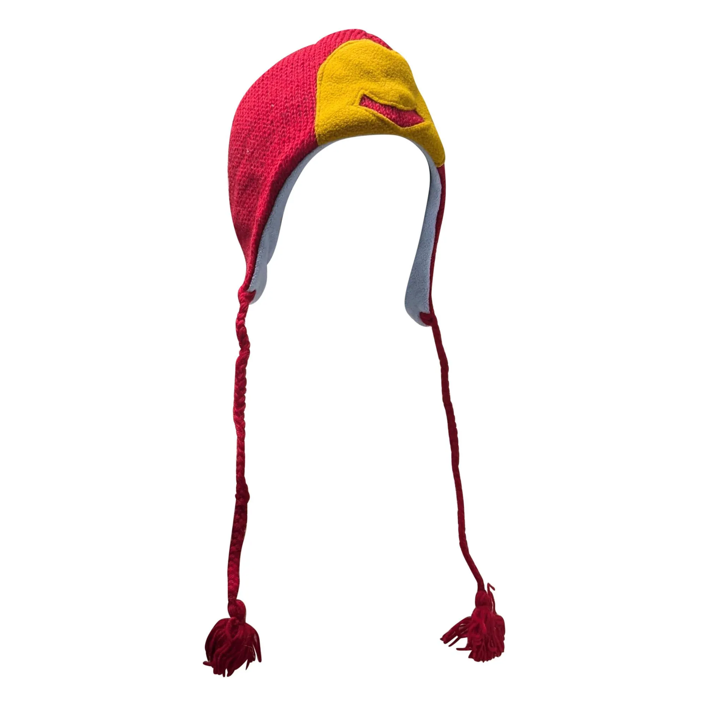 Handmade Wool Knit Animal Character Hat with Fleece Lining - P119