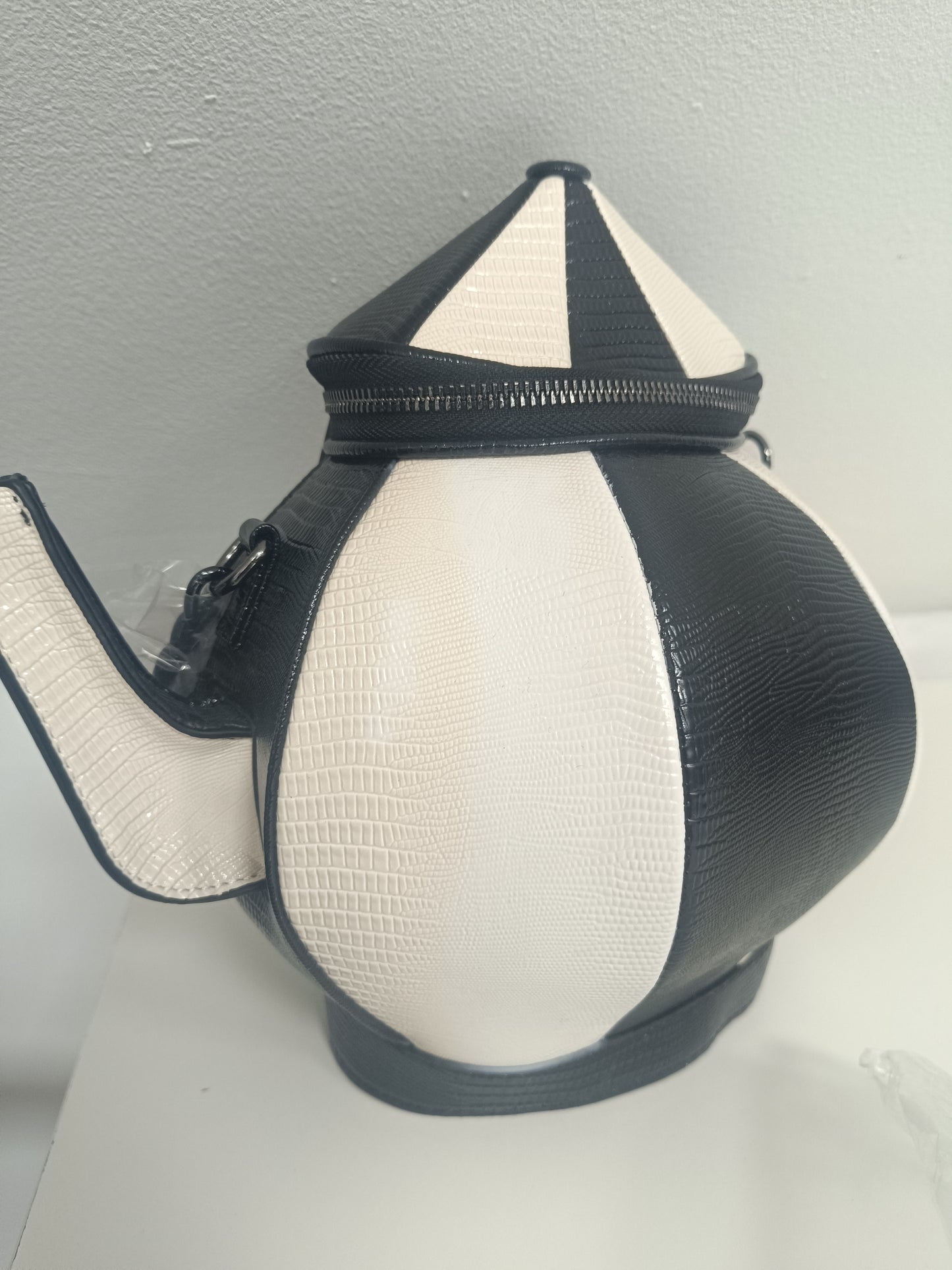 Unique Statement Piece Teapot-Shaped Gothic Handbag