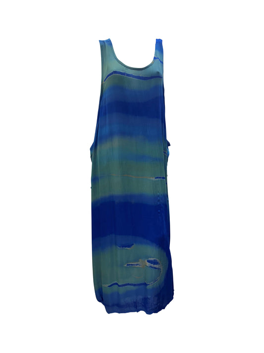 Womens Plus size Curve Dress Abstract Print Funky Bubble Pocket Maxi Free Size up to 24 - P13