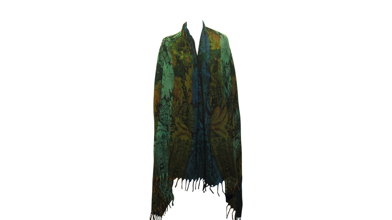 Women's Ladies Oversized Blanket Cardigan Shawl Reversible Freesize p3
